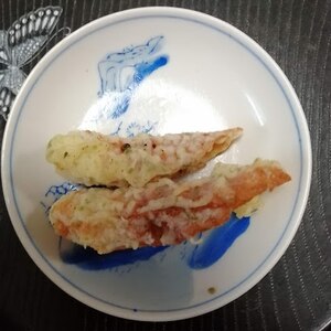 ちくわの磯辺揚げ♪